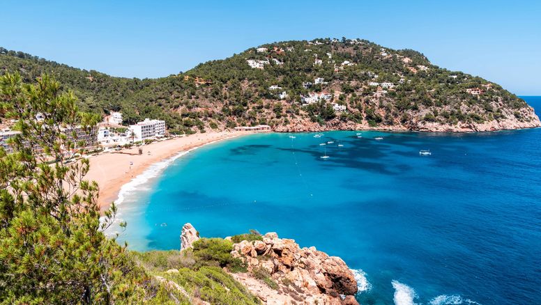 Imagen de una cala de Mallorca, en Baleares