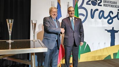 Brasil celebró sus 202 años de independencia en Santiago