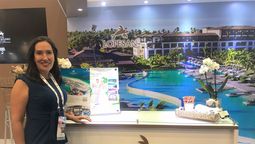 Karina Arguello, directora comercial de Lopesan Costa Bávaro Resort & Spa, representó a la firma durante la 23º edición de DATE.