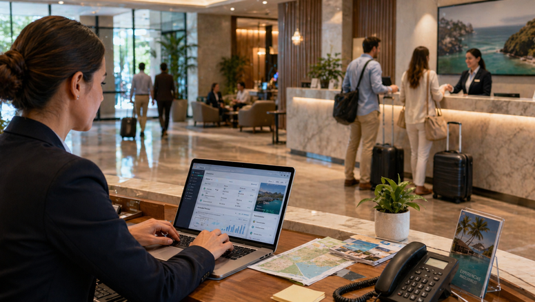 La inteligencia artificial impulsa la eficiencia operativa, la personalización del servicio y la transformación digital en el turismo.