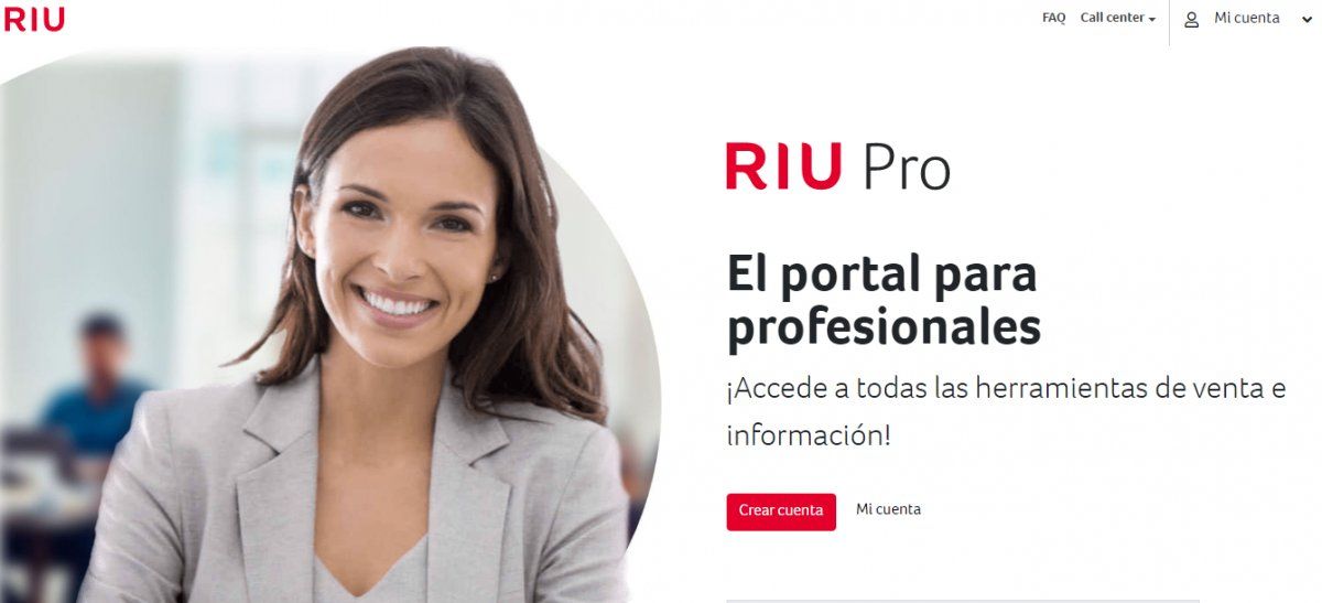 RIU. Lanzan RIU Pro, su nueva web