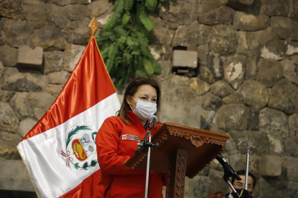 Rocío Barrios, titular del Mincetur en Cusco