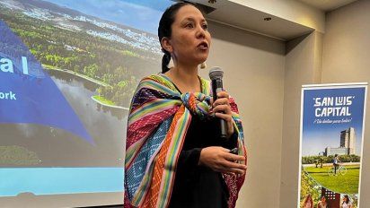 Claudia Peralta, directora de Turismo Municipal de San Luis Capital