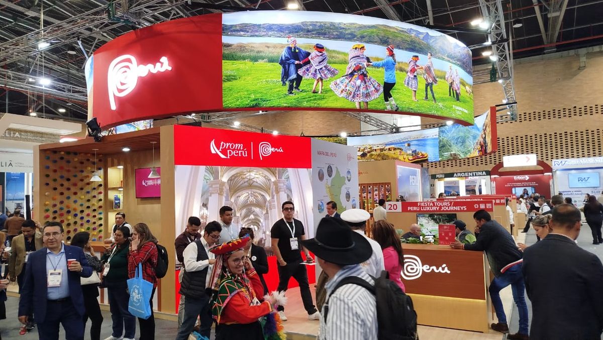 Stand de PromPer&uacute; en la Vitrina Tur&iacute;stica Anato 2025.