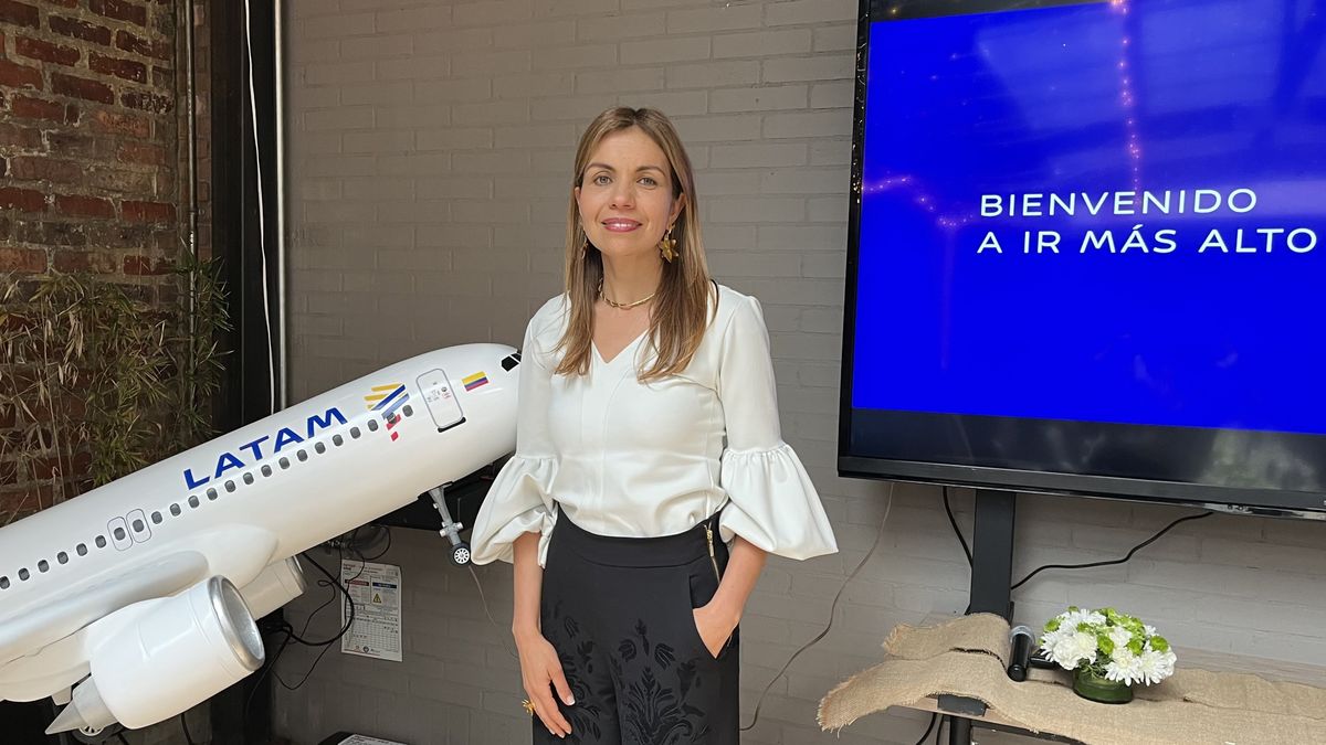 Erika Zarante, CEO de Latam Airlines Colombia.