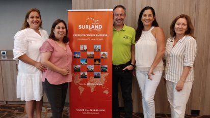 El director comercial para Perú y Brasil mostró el nuevo abanico de propuestas que ofrece Surland para el presente año.