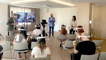 Presentación del Riu Plaza España ante los medios.&nbsp;