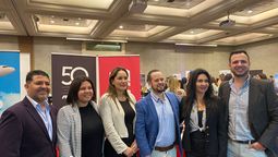 Equipo de Assist Card en el Workshop Ladevi Chile:Pablo Gaete, Bárbara Cerda,  Paulina Flores, Juan Pablo Isla, Patricia Zúñiga y Jorge Salcedo.