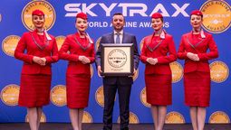 La aerolínea fue nombrada por onceava ocasión como la Mejor Aerolínea de Europa.