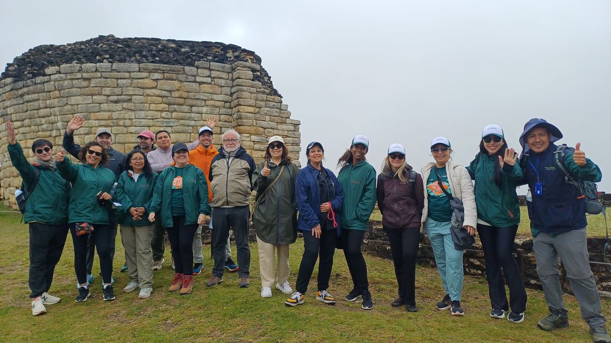 El viaje de familiarización incluyó la visita al Complejo Arqueológico Monumental de Kuélap; un ciudadela fortificada de la cultura Chachapoyas, El viaje de familiarización incluyó la visita al Complejo Arqueológico Monumental de Kuélap; un ciudadela fortificada de la cultura Chachapoyas,