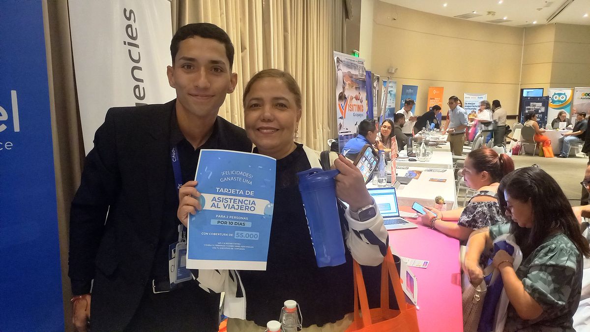Citadel Mayorista de Turismo premió a los agentes de viajes durante el Ladevi Workshop en Guayaquil.