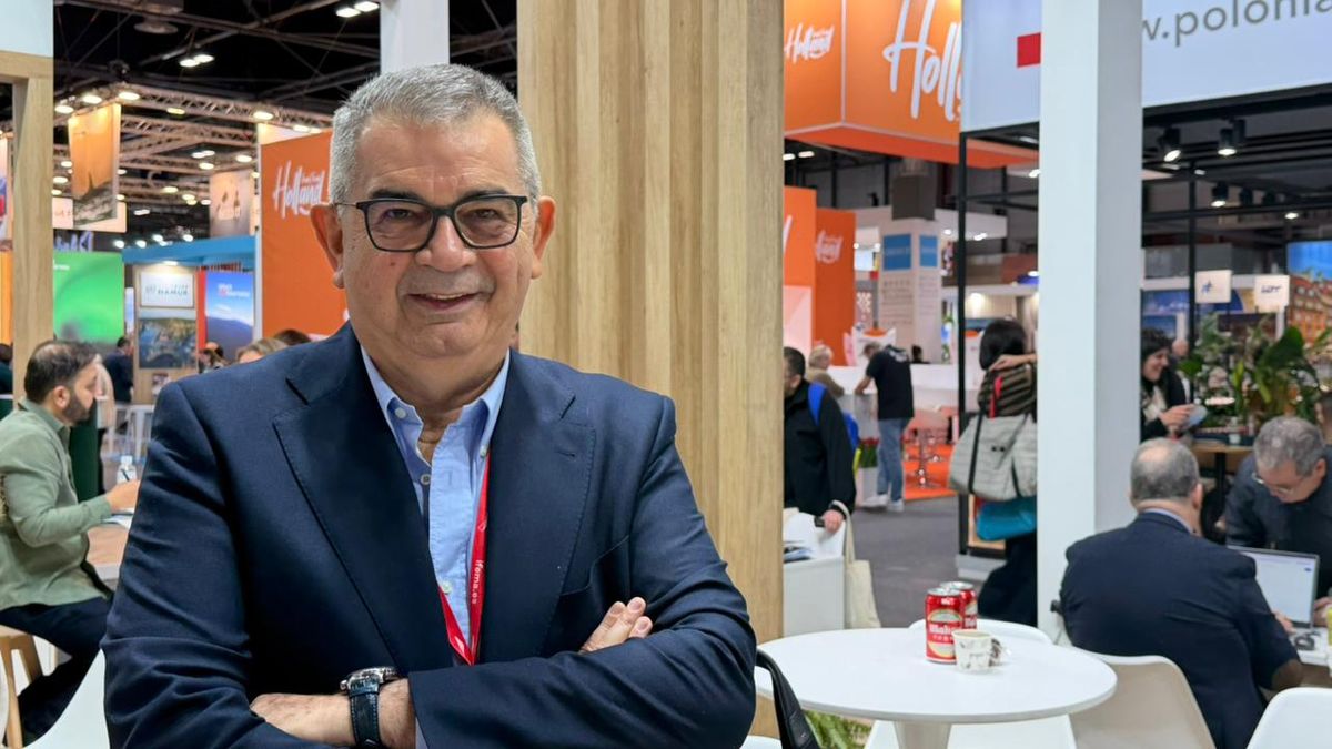 Fabián Rimmaudo, presidente de Hover Tours, en Fitur.