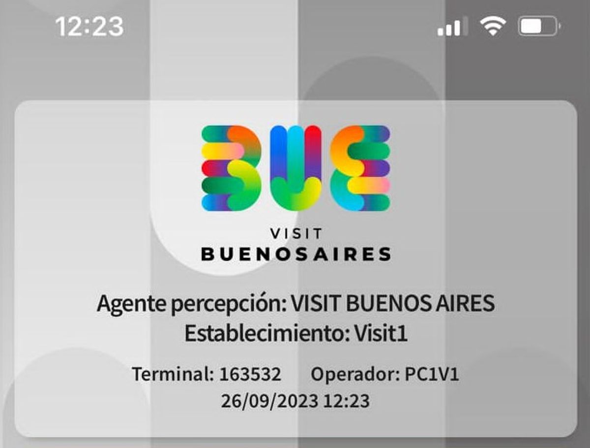 La app de Visit Buenos Aires facilita la percepción del DUU por parte de establecimientos hoteleros.