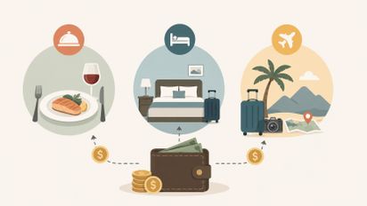 Gasto en restaurantes, alojamientos y paquetes turísticos