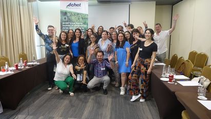 Achet realizó la 4ta. versión del Taller Gestores de la Sustentabilidad.