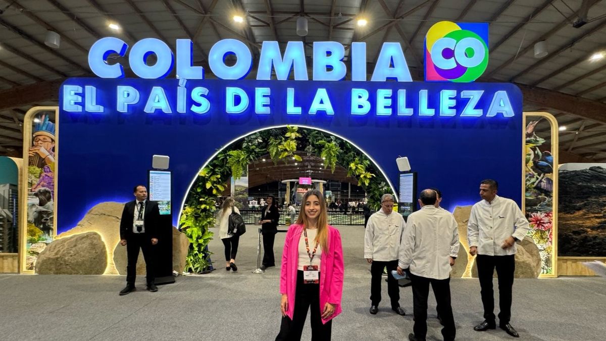 Rocío Pirolo durante la participación de Essential Travel en Anato 2025.