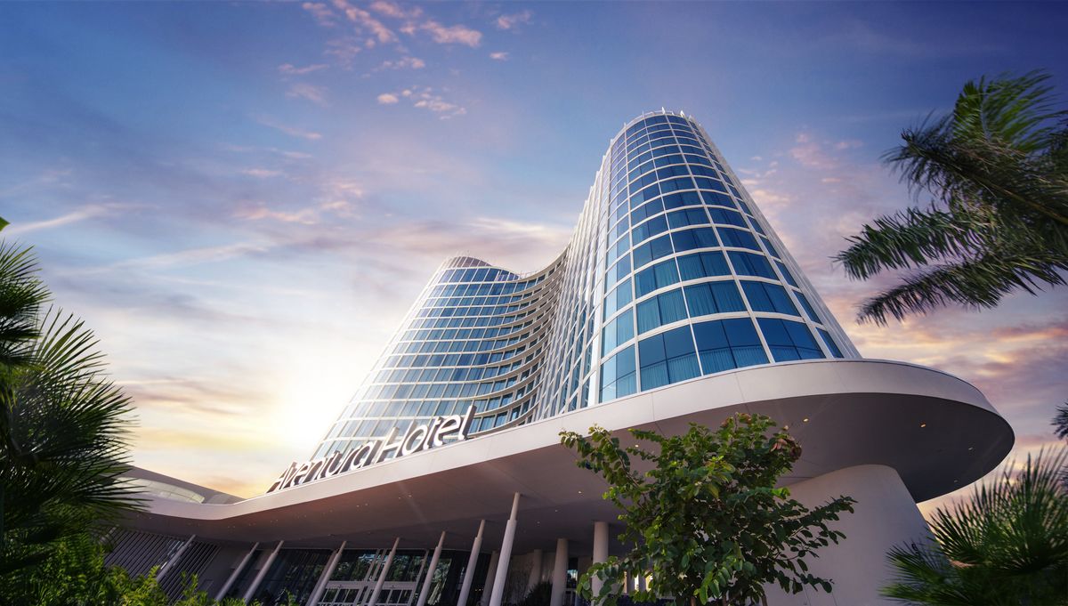 Universal Orlando Resort: Universal’s Aventura Hotel es la opción de alojamiento más tecnológica, con robots que reciben a los huéspedes y realizan algunos servicios.
