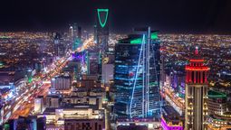Riad, capital de Arabia Saudita, uno de los destinos de Medio Oriente que busca disparar su turismo como estrategia de diversificación económica, según Phocuswright. 