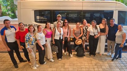 TuReserva com llevó a un selecto grupo de agencias de viajes al Caribe mexicano para conocer lo mejor de este destino. &nbsp;