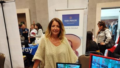 Michèle Etchevers Urrejola, directora de Ventas para Bolivia, Chile y Perú de Bahia Principe Hotels & Resorts, representó la empresa en los workshops de Ladevi en Chile.