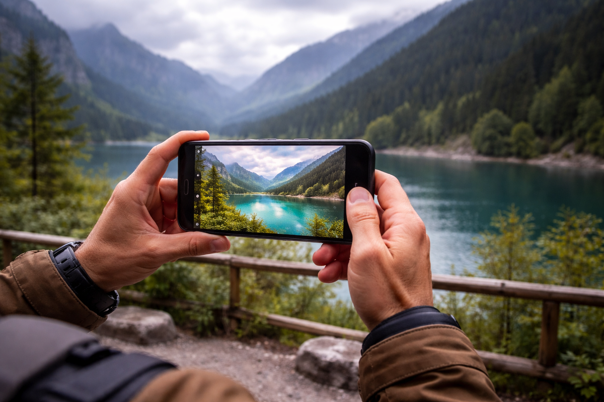 El celular que promete cambiar cómo se registran los viajes: las imágenes, cada vez más influenciadas por la inteligencia artificial, empiezan a generar dudas sobre la autenticidad de los destinos.