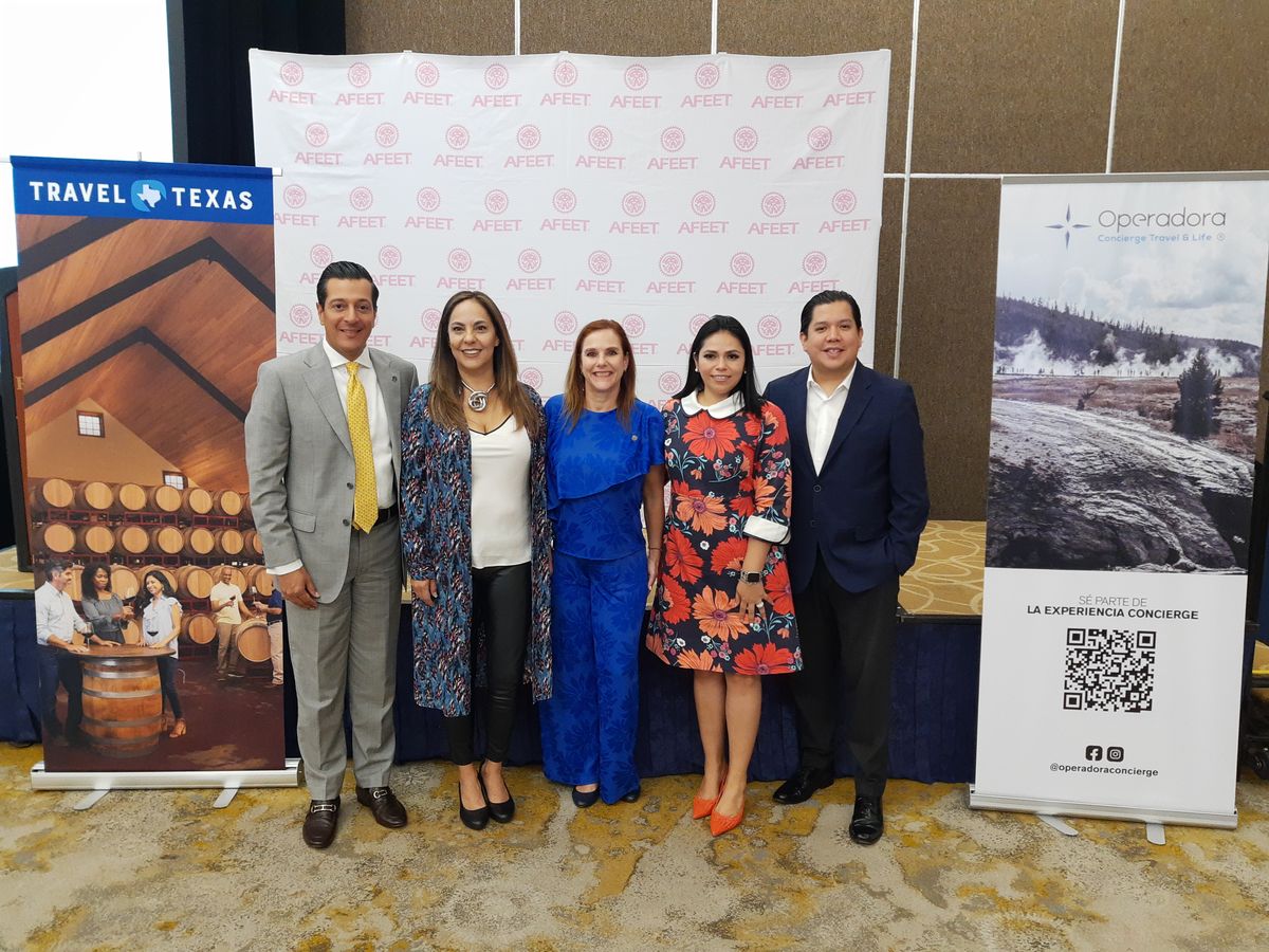 AFEET recibió a representantes de Travel Texas, Operadora Concierge, Sabre y Aeroméxico.