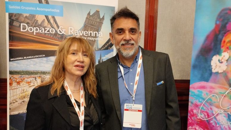 &nbsp;Andrea Páez y Sergio Herrera de Dopazo & Ravenna en ECTU 2025.