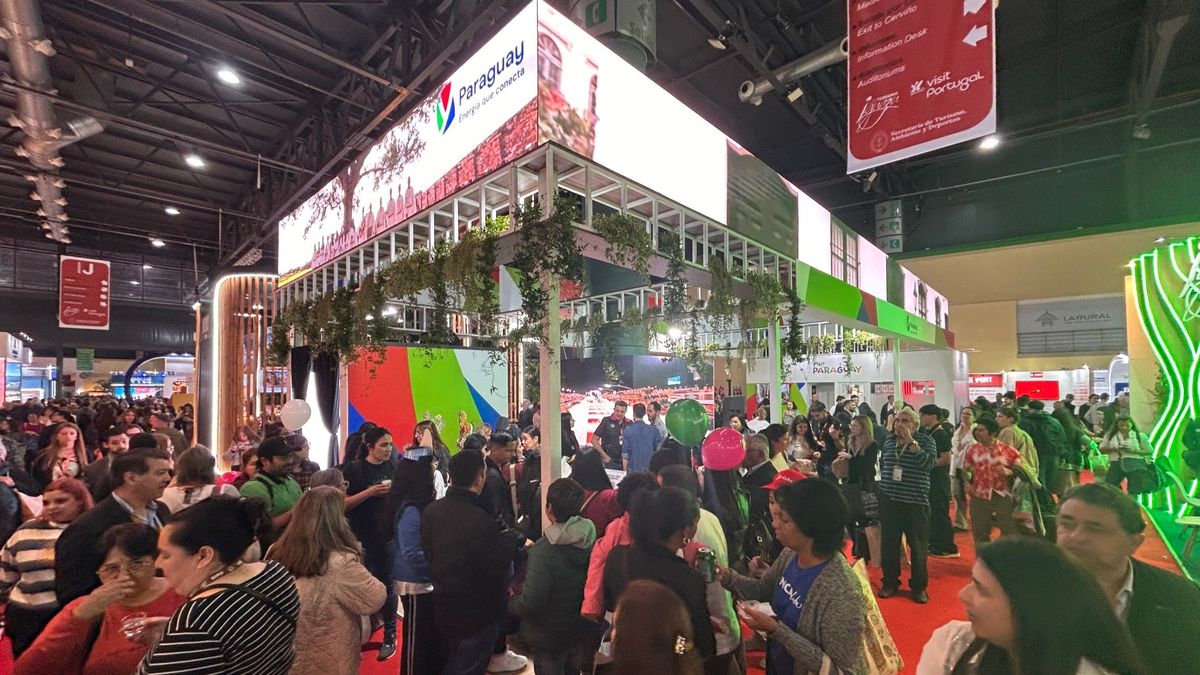 El stand de Paraguay en FIT 2025. El stand de Paraguay en FIT 2025.