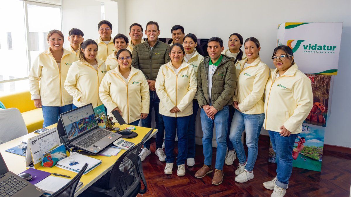 Equipo de profesionales de Vidatur, capacitados para acompañar el trabajo de las agencias de viajes.