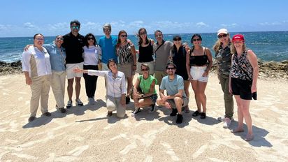Participantes del fam trip realizado por Hyatt Inclusive Collection y Copa Airlines en Tulum.