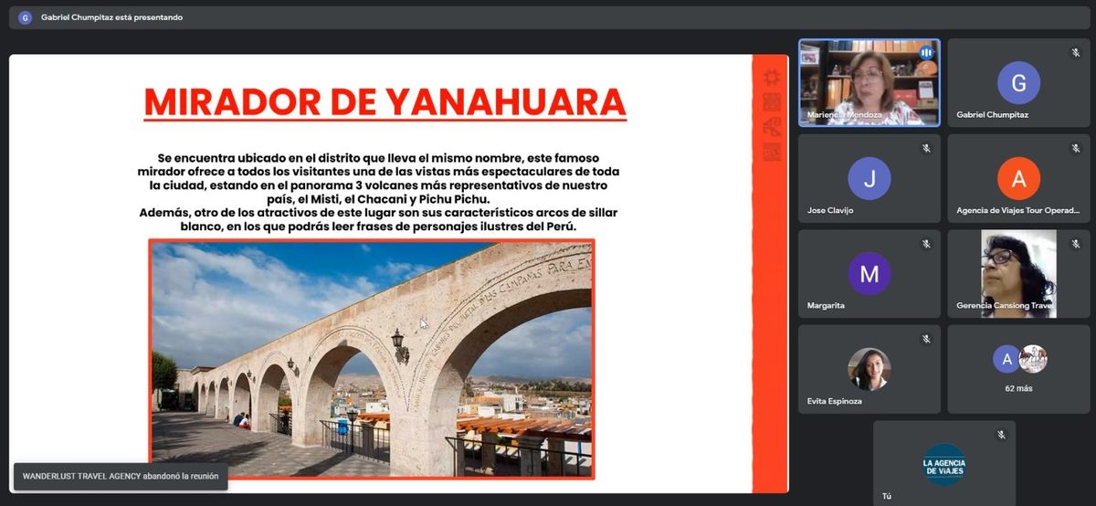 Arequipa cuenta con varios atractivos, entre ellos el Mirador de Yanahuara. 