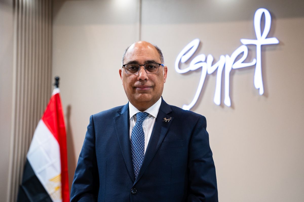 Amr El-Khadir es el CEO de la Autoridad de Turismo de Egipto.