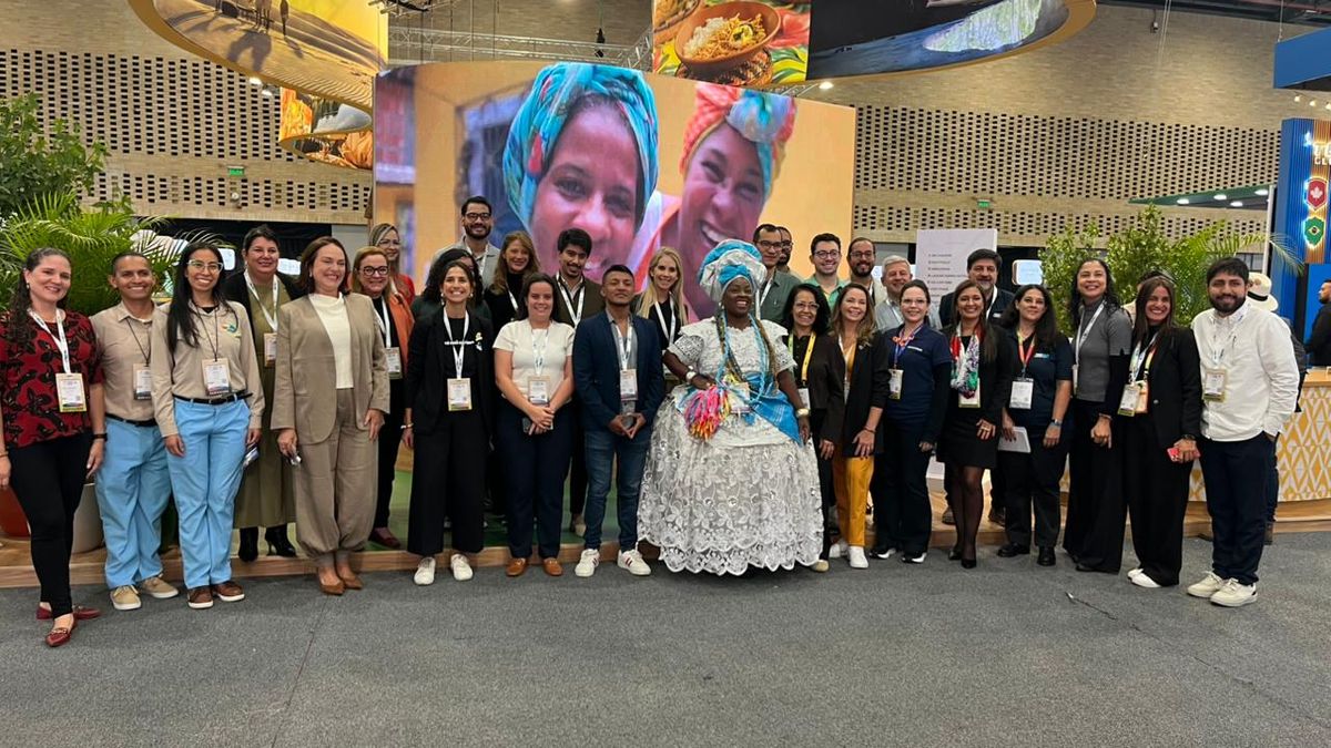 Equipo de Brasil en la Vitrina Turística Anato 2026.