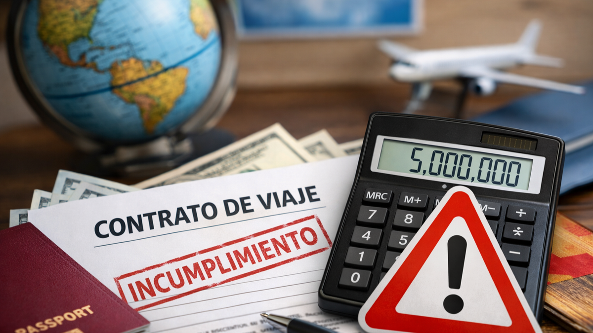 Paquete turístico incumplido: multan a una agencia de viajes de Tucumán con más de $ 5 millones. &nbsp;