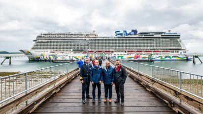 NCL. El Norwegian Encore llegó a Alaska 