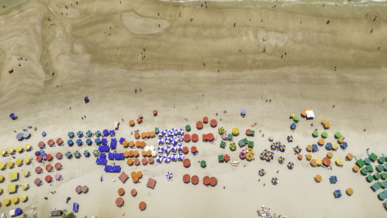 Praia do Francês, una de las playas más lindas del estado de Alagoas, promocionada por Ola.