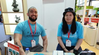 &nbsp;María José Díaz, ejecutiva del Programa Destino Aysén Patagonia, dio a conocer los principales productos que están promocionando de FIT 2023.&nbsp;