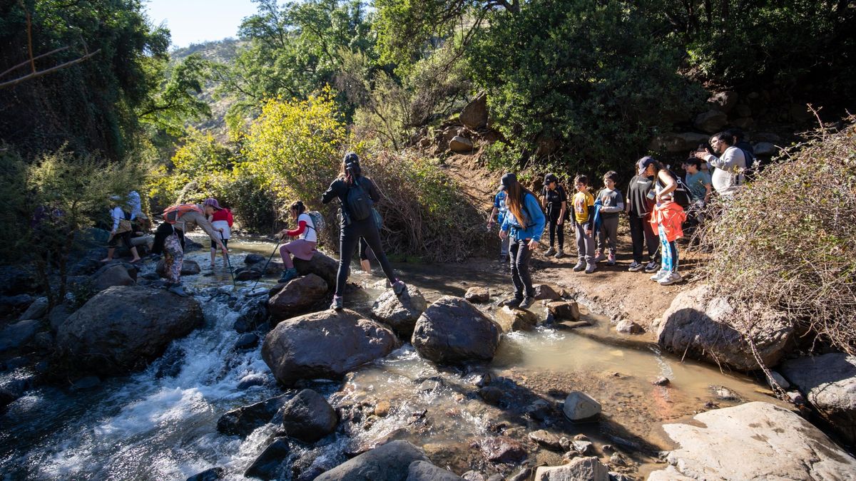 Naturaleza, trekking y un entorno familiar en las cercanías de Santiago.