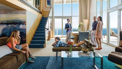 Deluxe Travel destaca que las experiencias de lujo a bordo de Royal Caribbean también son para familias.