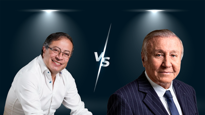 Gustavo Petro y Rodolfo Hernández se disputan la presidencia de Colombia 2023-2026.