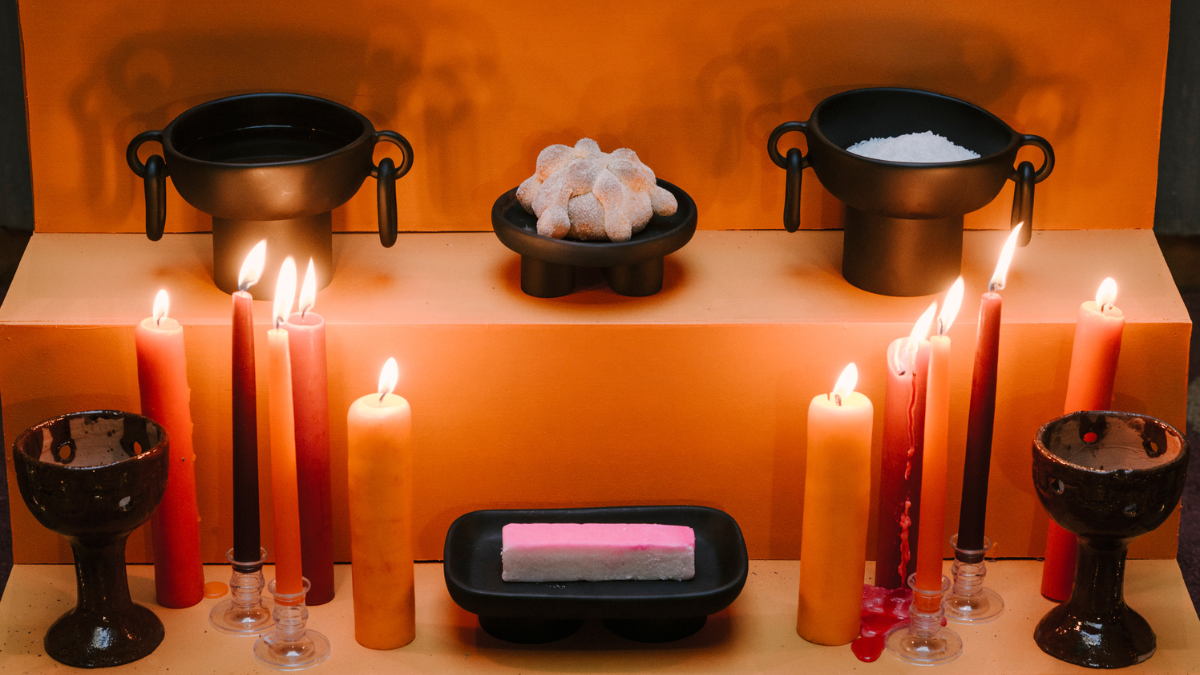 Este año la ofrenda de Casa Hoyos está dedicada a Celia Hoyos Dobarganes.