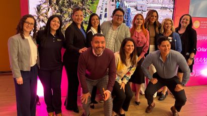 Representantes de los destinos más importantes de Florida en la jornada de capacitación.