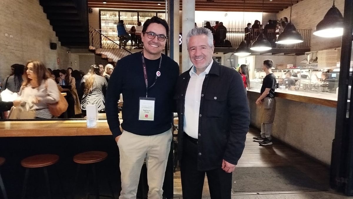 Nelson Díaz y Fabian Manotas. Nelson Díaz y Fabian Manotas.