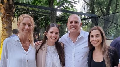 La familia Turri Zanoni, gerentes del Rio Tigre Hotel.