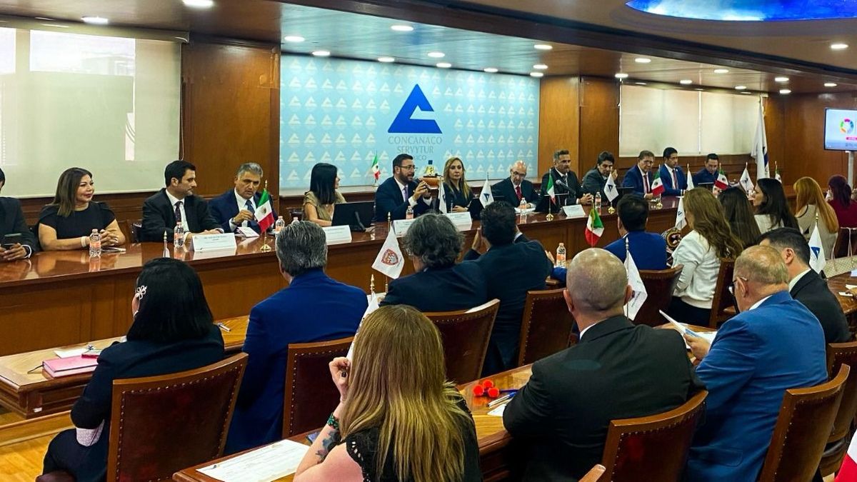 Sectur Baja California presentó el Tianguis Turístico 2025 ante miembros de Concanaco-Servytur.