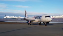 JetSmart opera una flota compuesta completamente por avones Airbus..