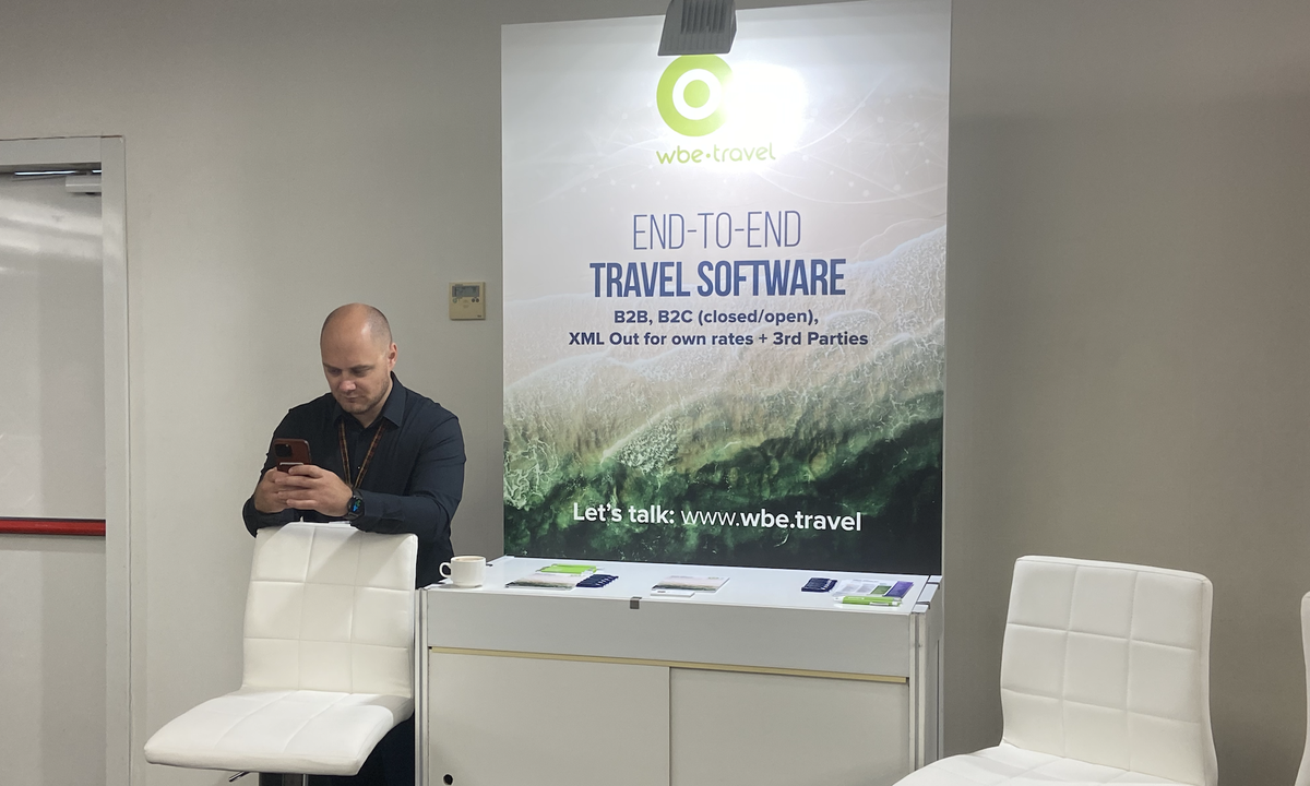 Stand de WBE travel en Phocuswright 2023