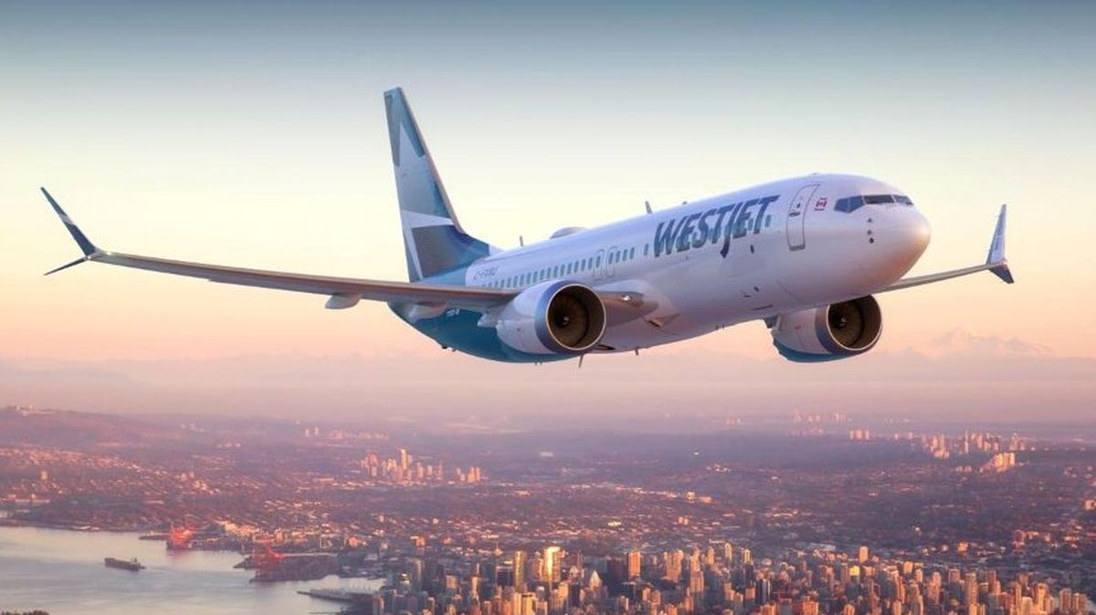 La nueva ruta de WestJet será operada por aviones Boeing 737.