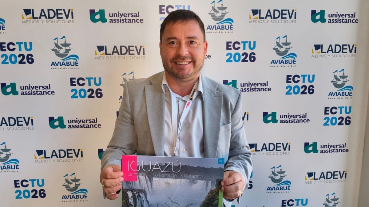 Leopoldo Lucas es el presidente del Ente de Turismo de Iguazú.