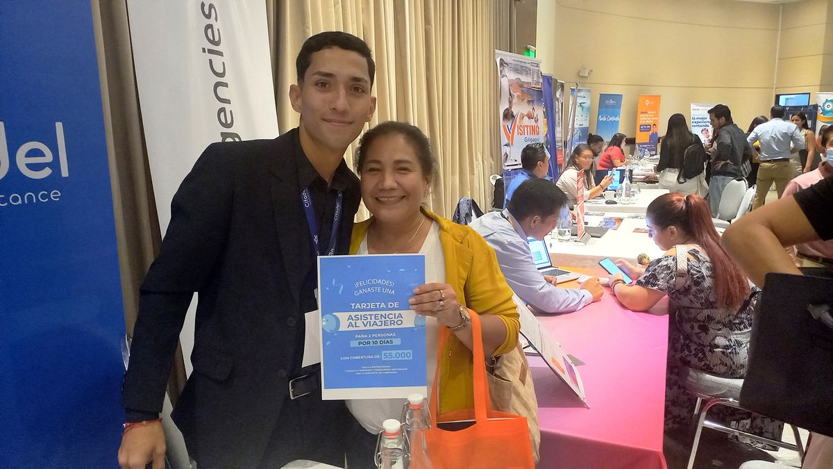 Citadel Mayorista de Turismo premió a los agentes de viajes durante el Ladevi Workshop en Guayaquil.